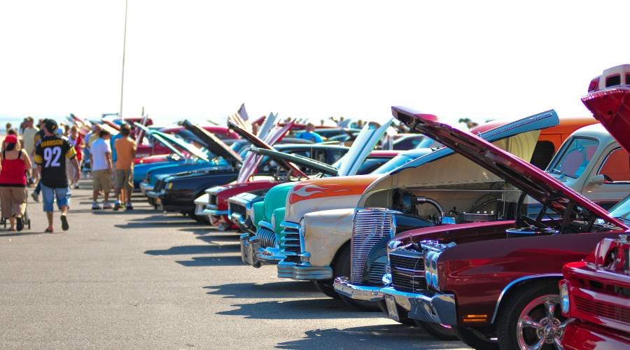 Springwood car show Logan classic vehicles community automotive event