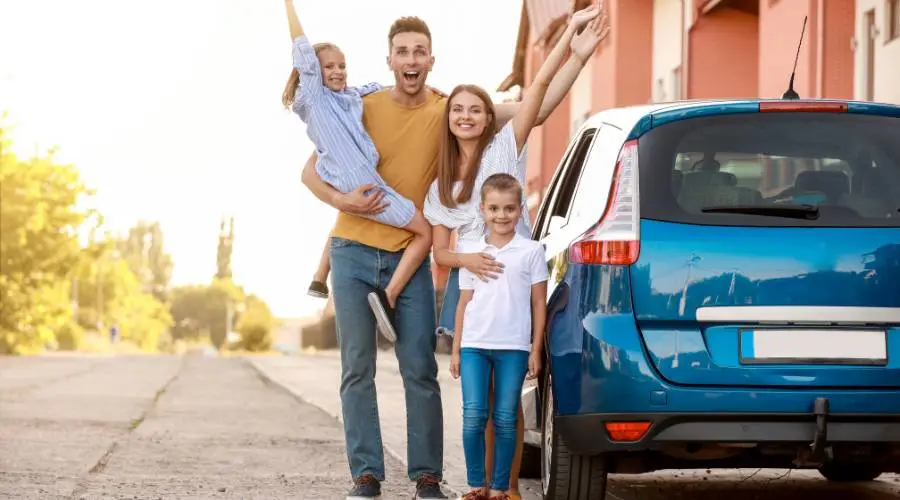 Satisfied family customers with completed roadworthy certificate Toros Logan Queensland